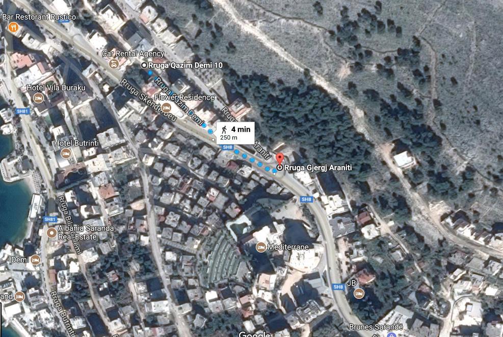 Jericho Rooms Sarandë 外观 照片
